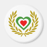mexico-laurel-heart. fridge magnets