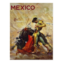 Mexico Matador Post Card