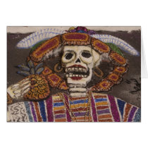 Mexico, Oaxaca. Sand tapestry (tapete de arena)