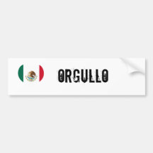 Mexico orgullo(pride) bumper stickers