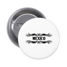 Mexico Pinback Buttons
