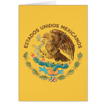 Mexico - Seal of the estados unidos mexicanos Cards