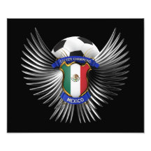 Mexico Soccer Champions Art Photo