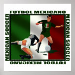 Mexico Soccer Poster