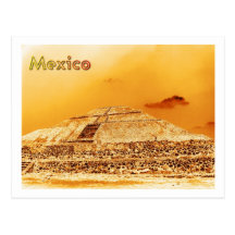 Mexico Sun Pyramid Post Cards