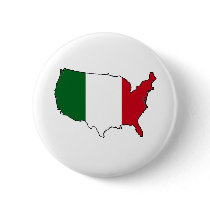Mexico USA Pinback Buttons