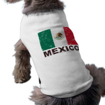 Mexico Vintage Flag Pet Tee