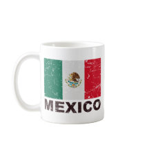 Mexico Vintage Flag Mug