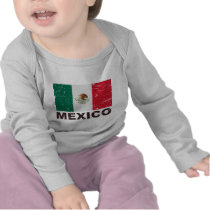 Mexico Vintage Flag T Shirts