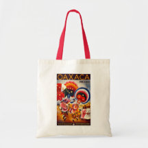 "Mexico" Vintage Travel Poster Bag
