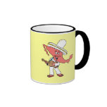 Mexico Vintage Travel Souvenir Caricature Art Mugs