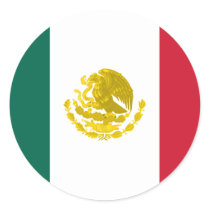 Mexico with Full Golden Arms, Mexico stickers