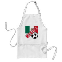 MEXICO  World Soccer Fan Tshirts Aprons