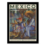 Mexico Xochimilco Postcard