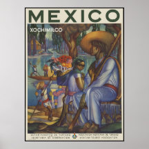 Mexico Xochimilco Print