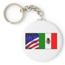 Mexicoamerican 1 key chains