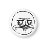 Mi Gusta Round Magnet 1
