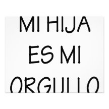 Mi Hija Es Mi Orgullo Custom Announcements