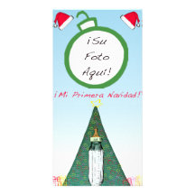 ¡ MI Primera Navidad ! Cartes Avec Photo