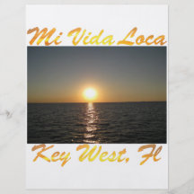 Mi Vida Loca Key West Florida #013 Full Color Flyer