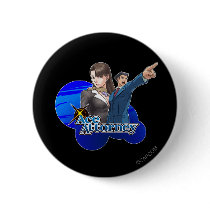 Mia & Phoenix Pinback Button
