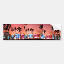 Miami Beach, Florida Bumper Stickers