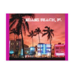 Miami Beach, Florida Post Card