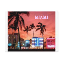 Miami Beach, Florida Post Card