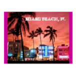 Miami Beach, la Floride Carte Postale