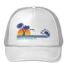 Miami Beach Mesh Hat
