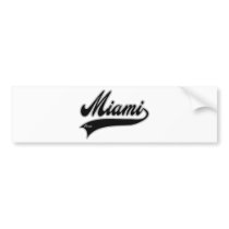 Miami Florida Bumper Stickers