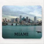 Miami Florida Skyline Mousepad