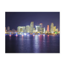 Miami, Florida, the Sunshine City Postcards