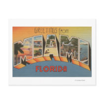 Miami, FloridaLarge Letter ScenesMiami, FL Postcards
