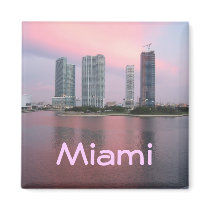Miami Fridge Magnet