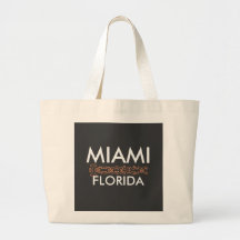 MIAMI, plage, la FLORIDE Sacs De Toile
