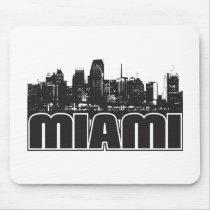 Miami Skyline Mousepads