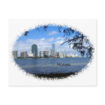 Miami Skyline Post Cards
