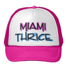 Miami Thrice Mesh Hats