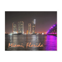 Miami's Wynwood skyline Post Card