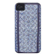 Miao Indigo Tie-Dye #5 iPhone 4 Cases