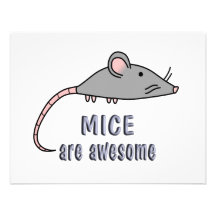 Mice are Awesome Personalized Invite