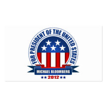 Michael Bloomberg Business Card Templates