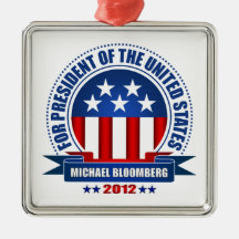 Michael Bloomberg Christmas Ornaments