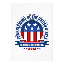 Michael Bloomberg Personalized Invites