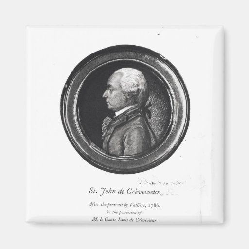 Michel-Guillaume-Jean de Crevecoeur Refrigerator Magnets