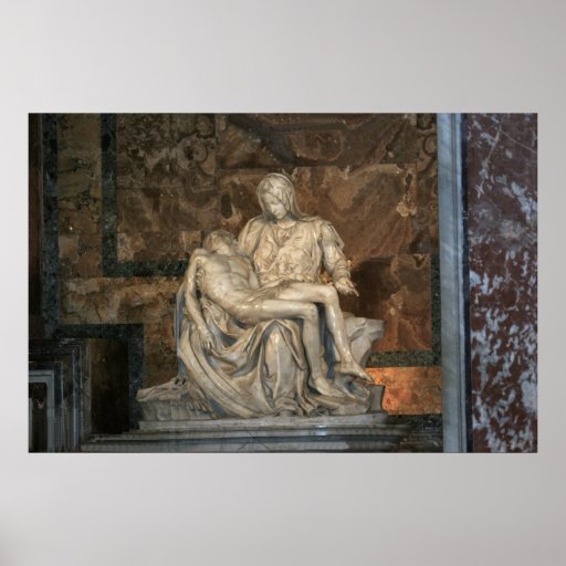 Michelangelo Pieta - Vatican Poster