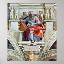 Michelangelo Unterberger - The prophet Joel Poster