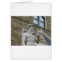 Michelangelo's David, Florence Italy Greeting Card
