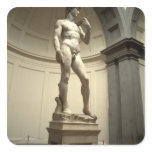 Michelangelo's famous sculpture of David. Sticker